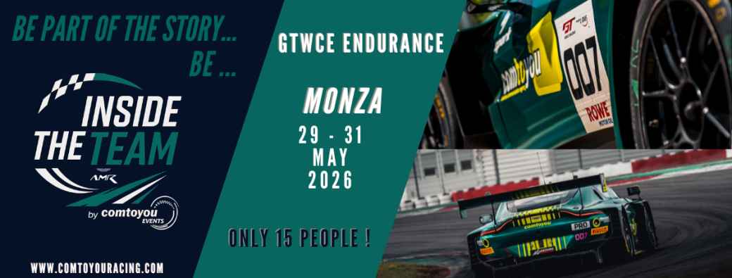 "INSIDE The Team" GTWCE Monza Race