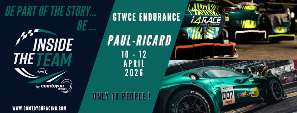 "INSIDE The Team" GTWCE Paul Ricard Race