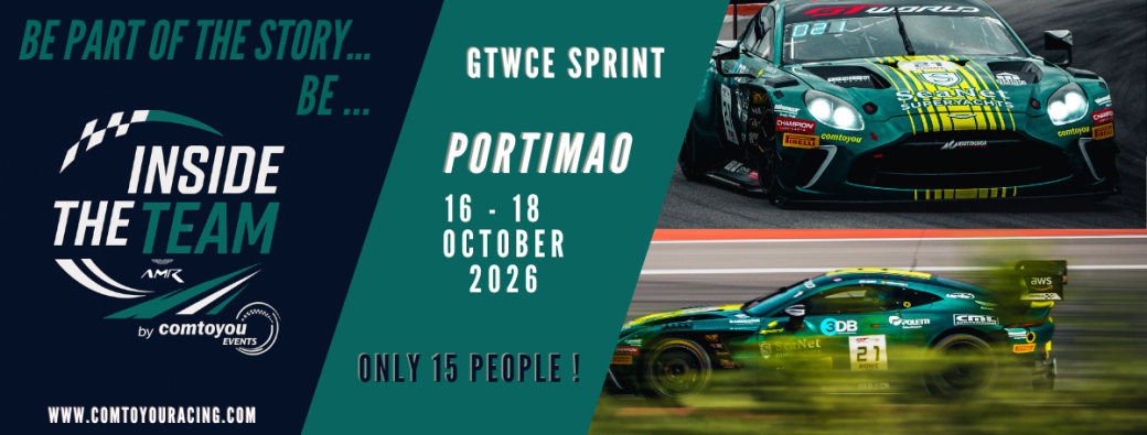 "INSIDE The Team" GTWCE Portimao Race