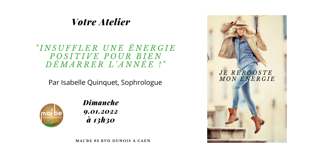 Insuffler une énergie positive pour bien démarrer l'année !