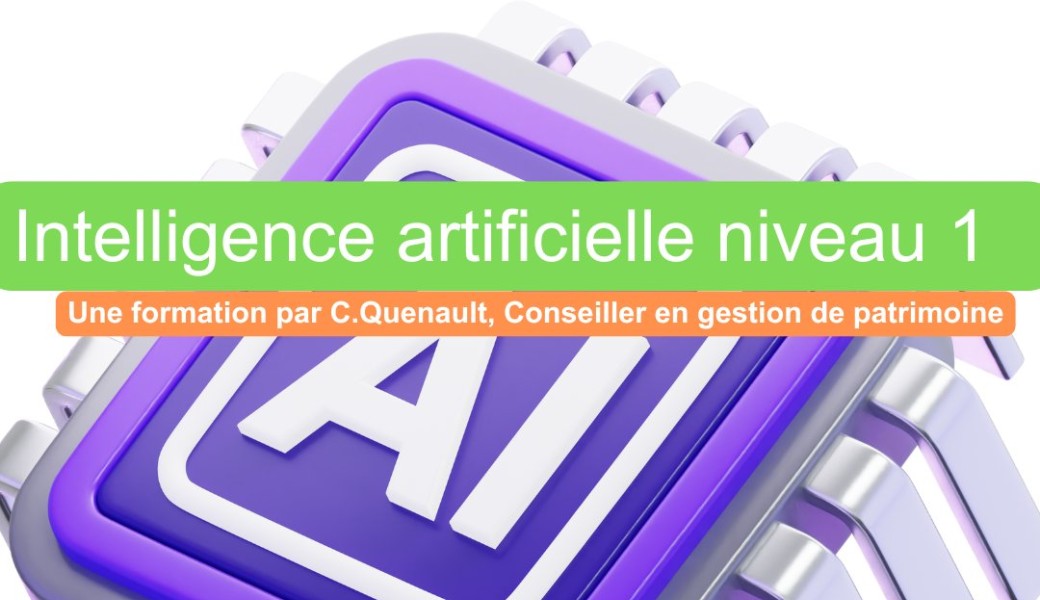 Intelligence artificielle niveau 1