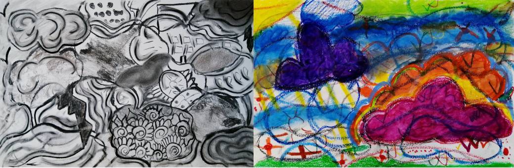 Intermède créatif · Atelier arts plastiques en 3 temps