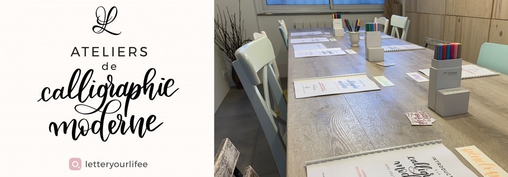 Introduction à la calligraphie moderne aux feutres pinceaux