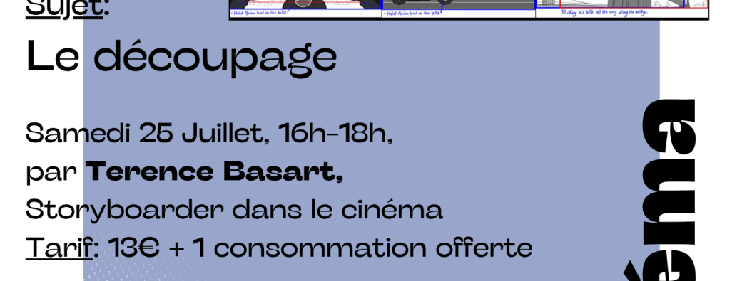 Introduction au langage cinématographique par le Storyboard, Sujet : Le découpage