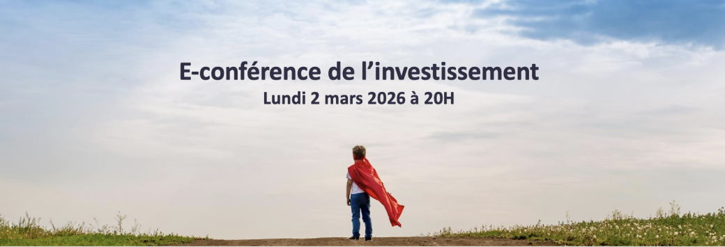 Invitation e-conférence de l'Investissement