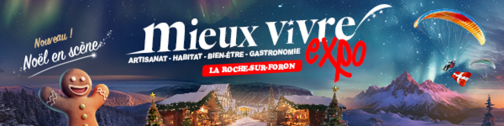 Invitation "Salon Mieux vivre"  la Roche/Foron
