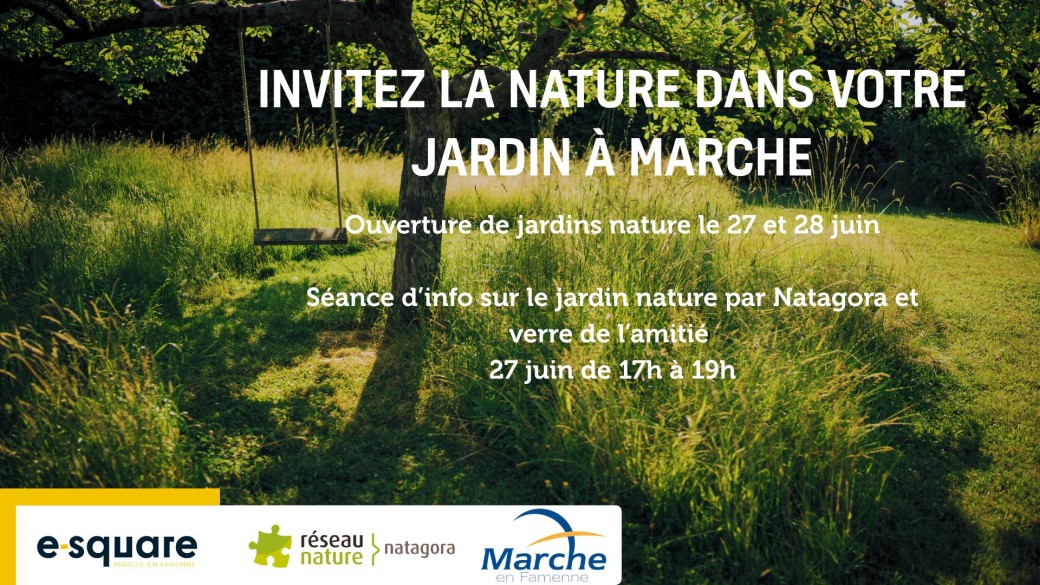 Invitez la nature dans votre jardin à Marche 