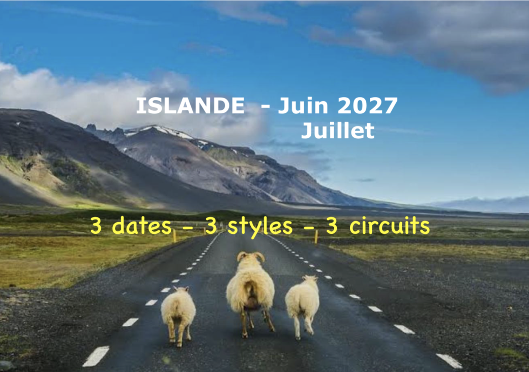 ISLANDE - Juin/Juillet 2027 