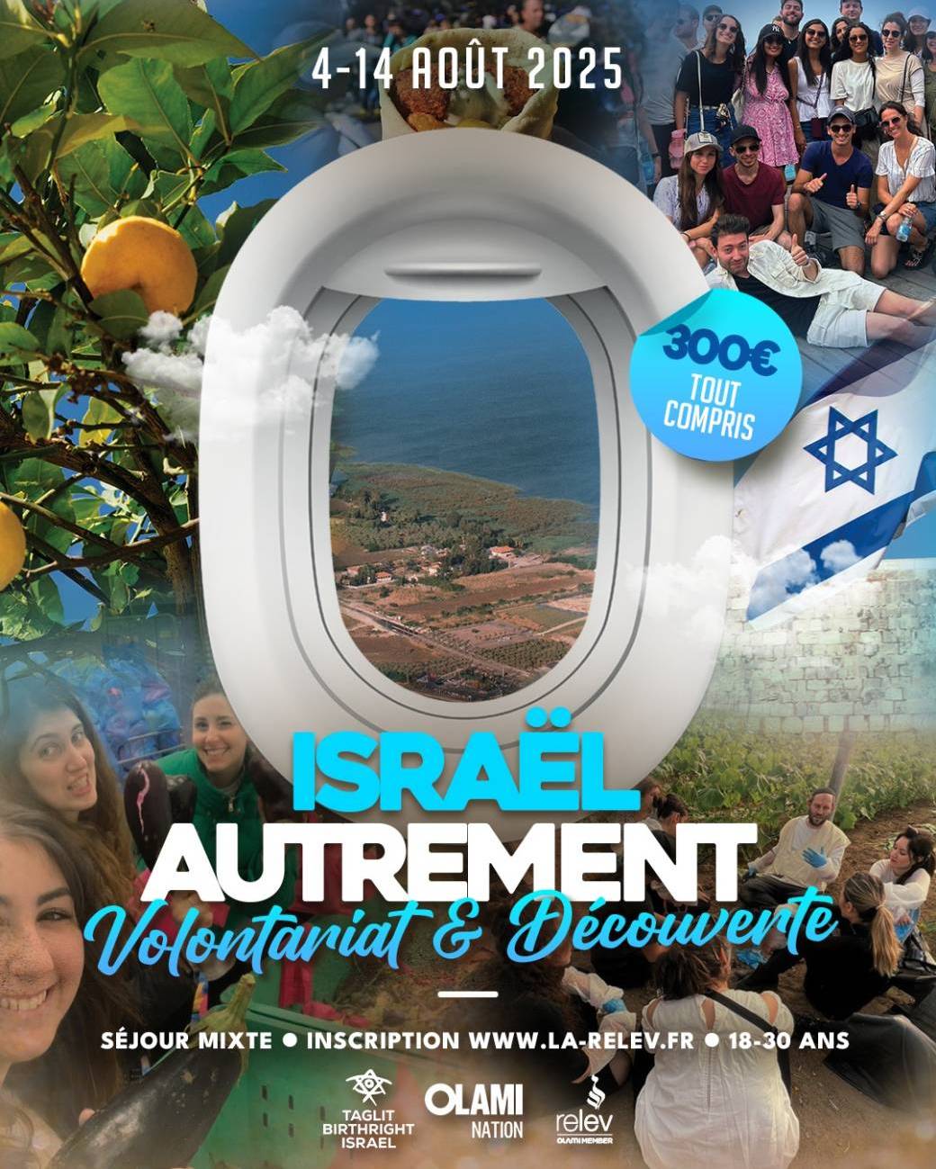 Israël autrement, Volontariat & découverte (mixte)