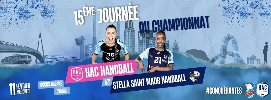 J15 D1F LE HAC HANDBALL REÇOIT STELLA SAINT-MAUR HANDBALL