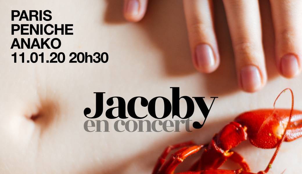 Jacoby en concert - Péniche Anako