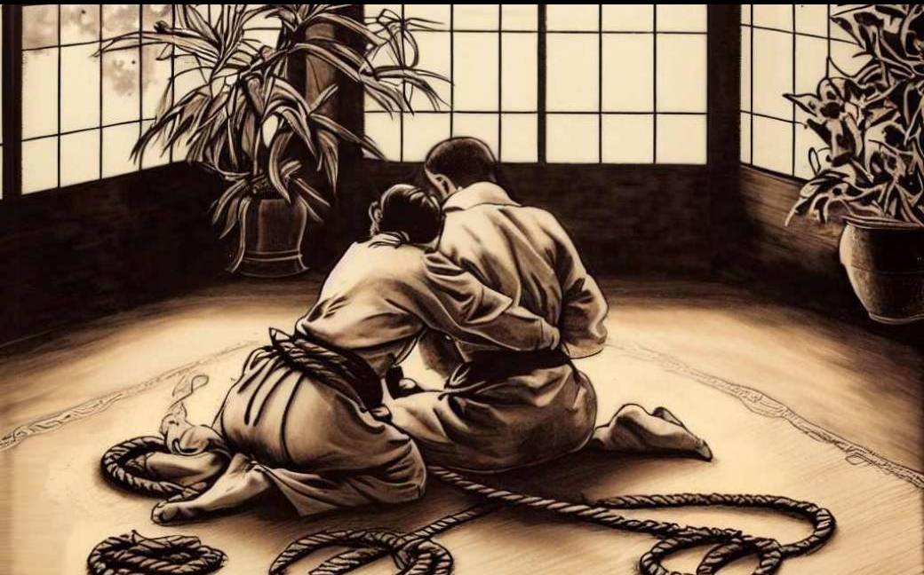 Jam Shibari  à thèmes : "au sol" et "ambiance calme" -CAEN-