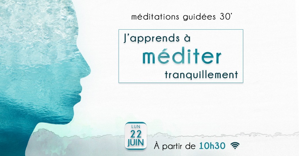 J'apprends à méditer tranquillement