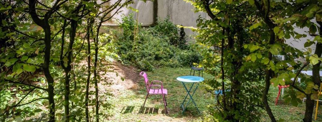 Jardin des langues à la bibliothèque Germaine Tillion