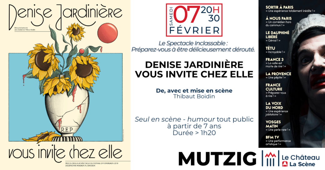 Denise Jardinière vous invite chez elle