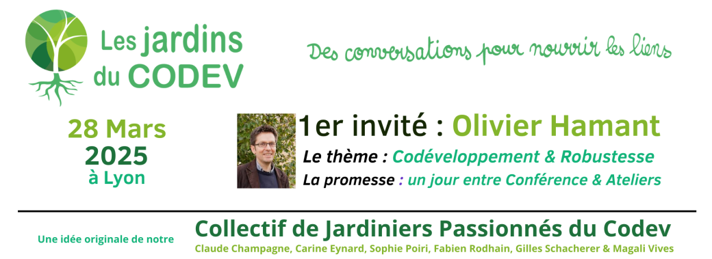 Les Jardins du Codev - Olivier Hamant