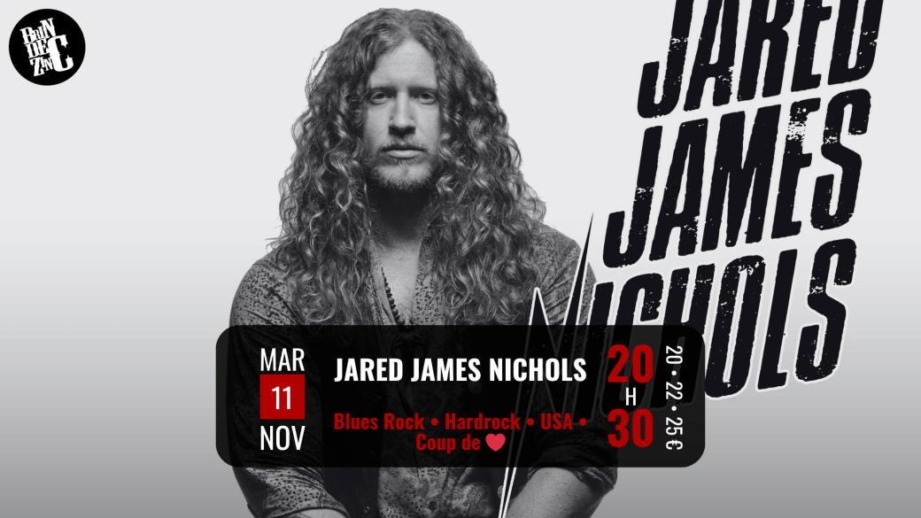 JARED JAMES NICHOLS (Blues Rock • Hardrock • USA • Coup de ❤️)