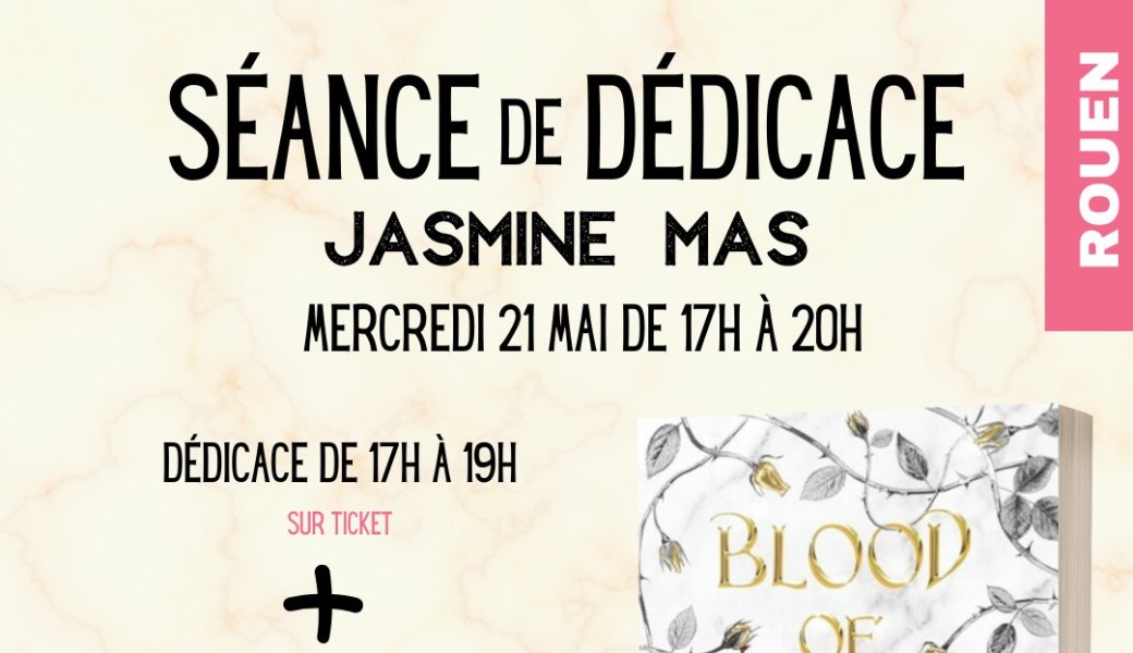 Jasmine Mas - Dédicace