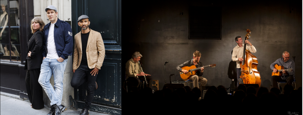 Jazz manouche : Biper Swing  + Aurore Voilqué Trio                              
