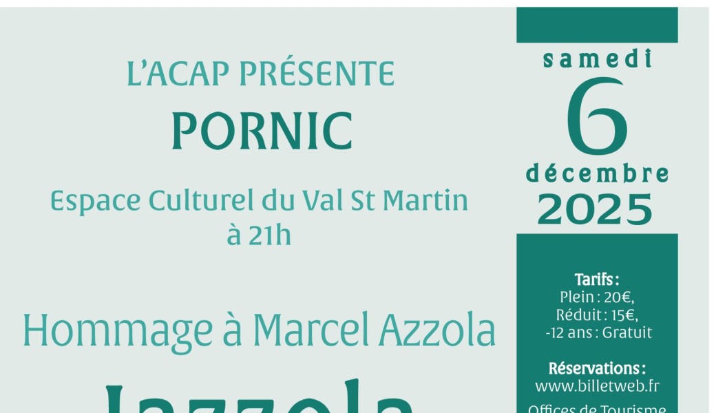 Jazzola Quartet "Hommage à Marcel Azzola"