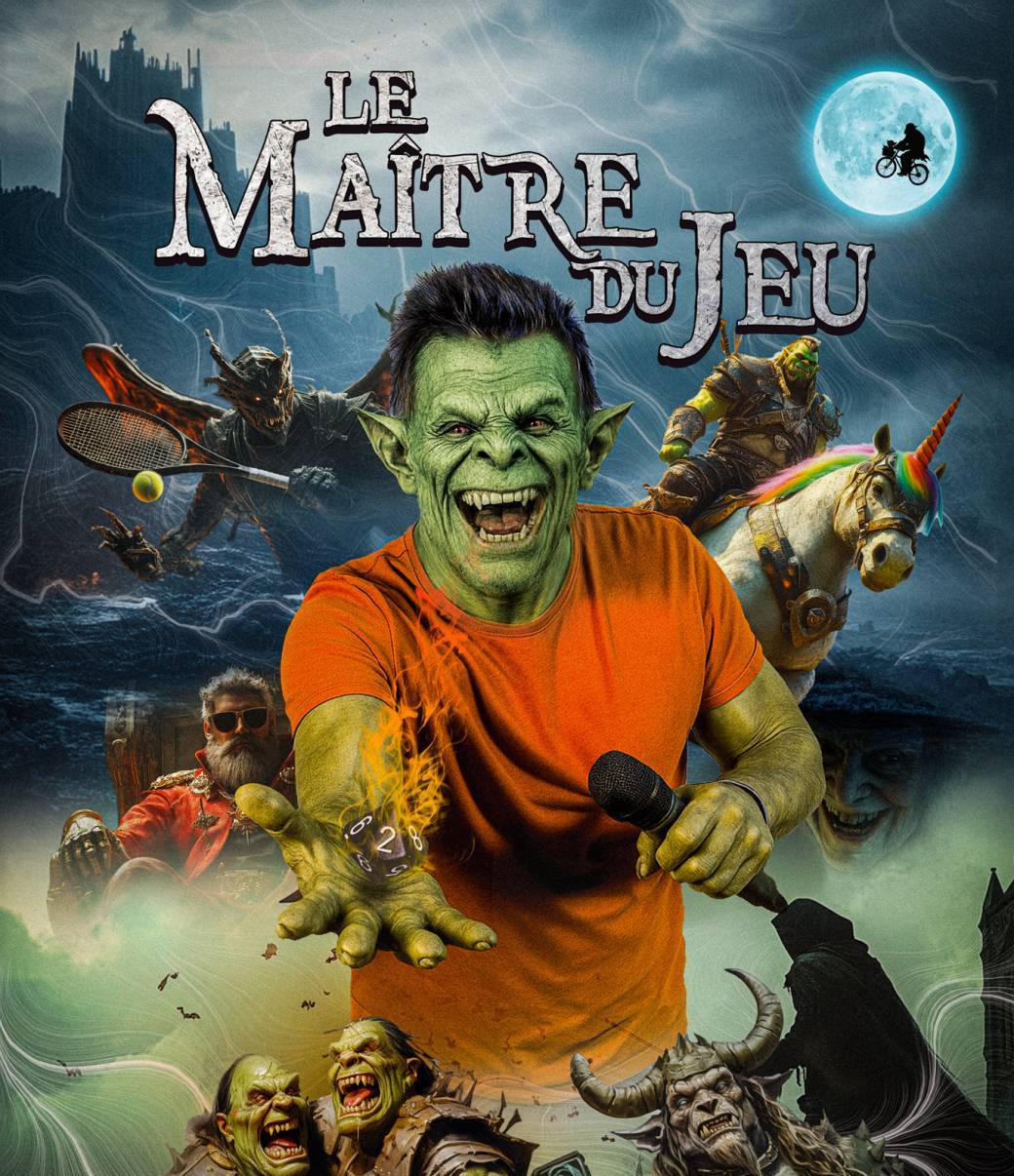 JB MAZOYER dans ; Le Maître du Jeu version Bad Guys