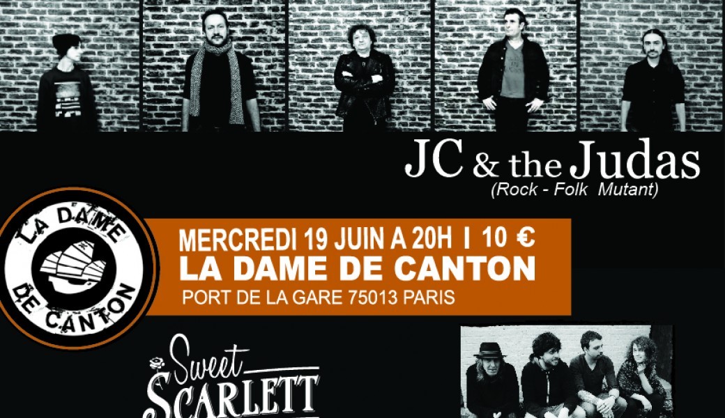JC & the Judas + Sweet Scarlett
