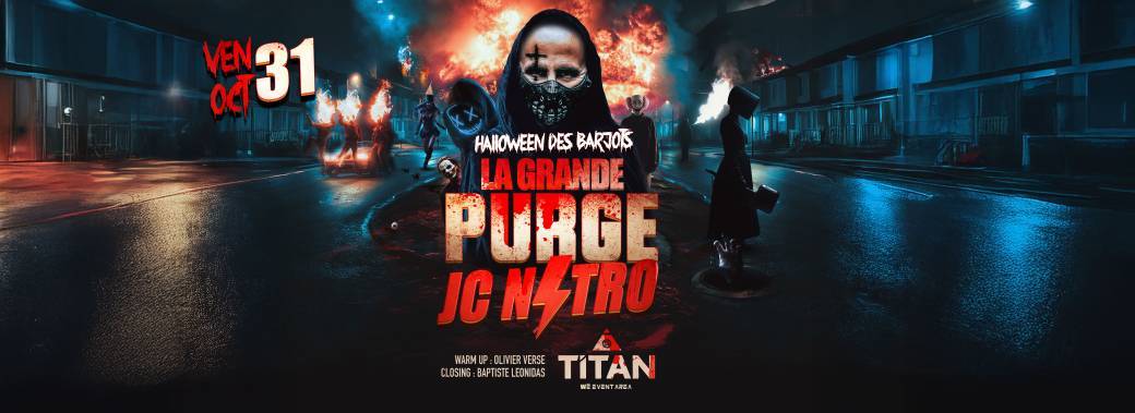  L'HALLOWEEN DES BARJOTS BY JC NITRO LA GRANDE  PURGE !