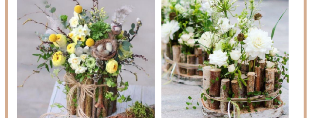 Je crée ma composition de printemps en fleurs fraîches