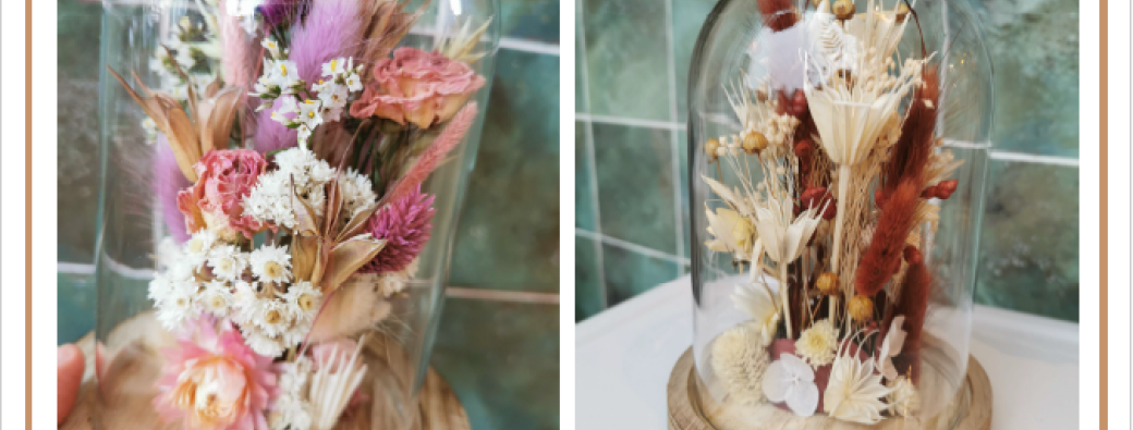 Je crée mon globe fleuri