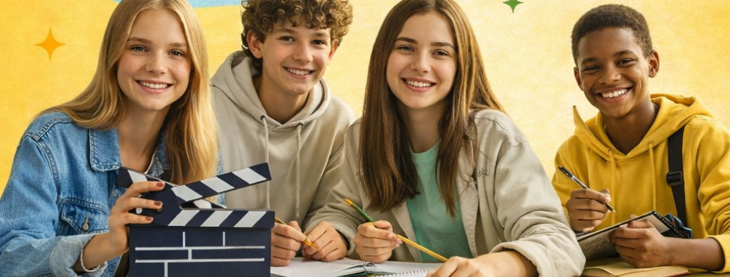 Je fais mon cinéma : Le Pitch.  Cohorte Collège (13–14 ans) – Avril 2026 