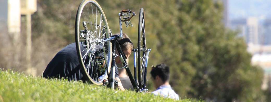 Je m'initie à la réparation de vélo