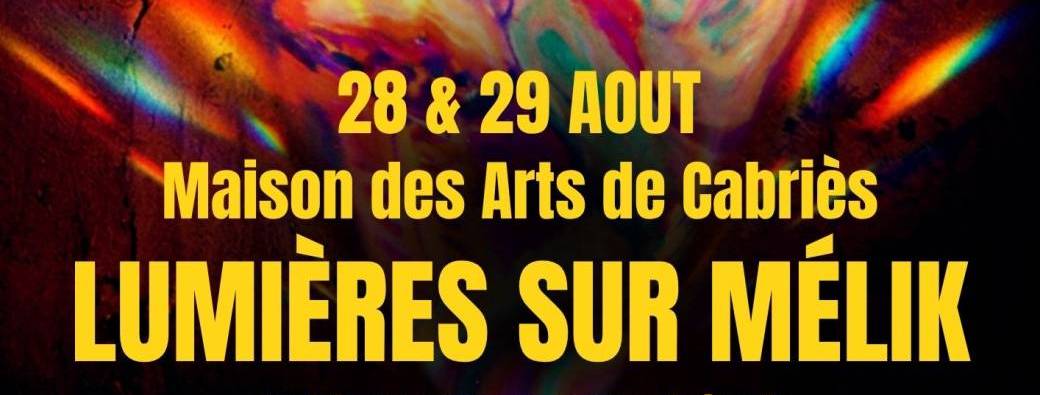 Je peins ou je dessine comme Mélik   - Atelier Famille