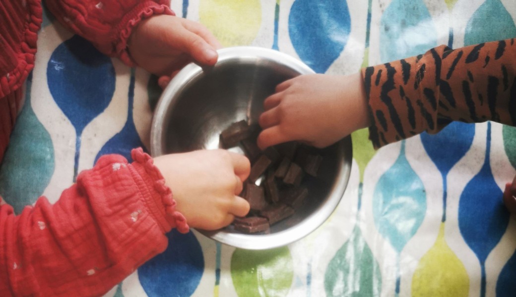 Je prépare ma mousse au chocolat vegan  