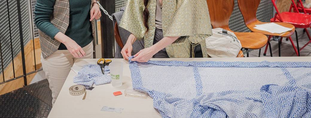 Je réalise mon tote bag d’été 100% récup 