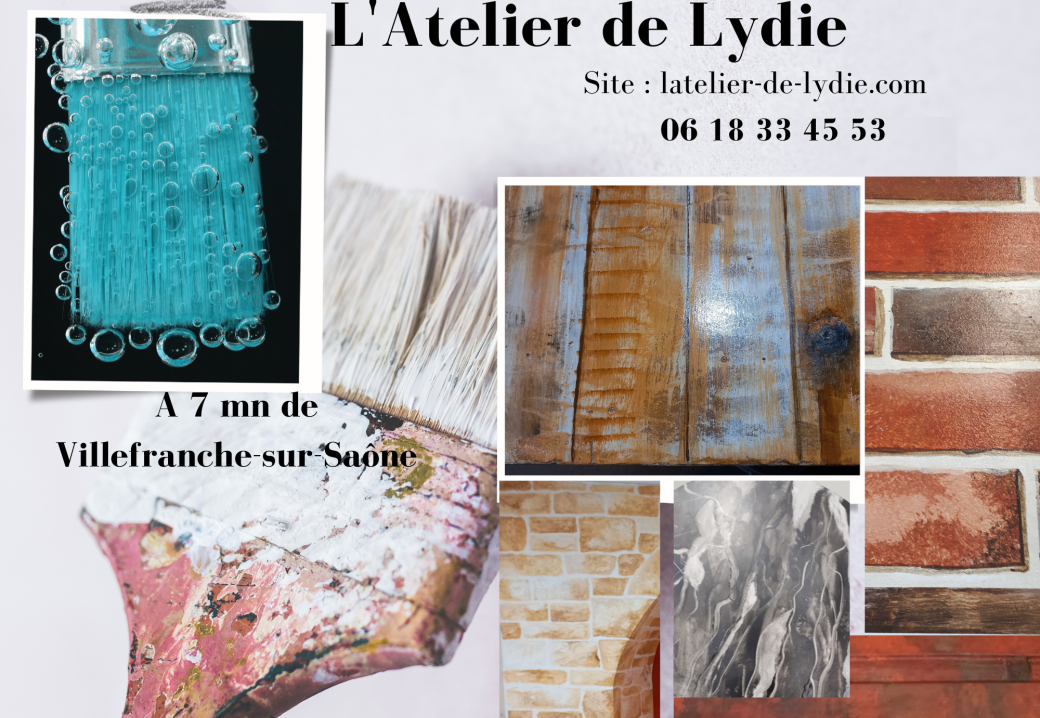  "Je réalise une imitation de matières en peinture décorative"