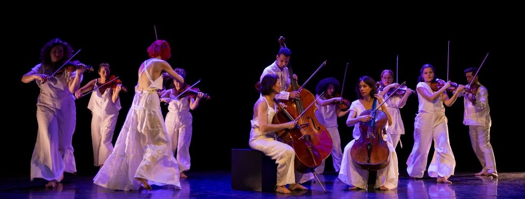 Ensemble Dodeka, concert en mouvement