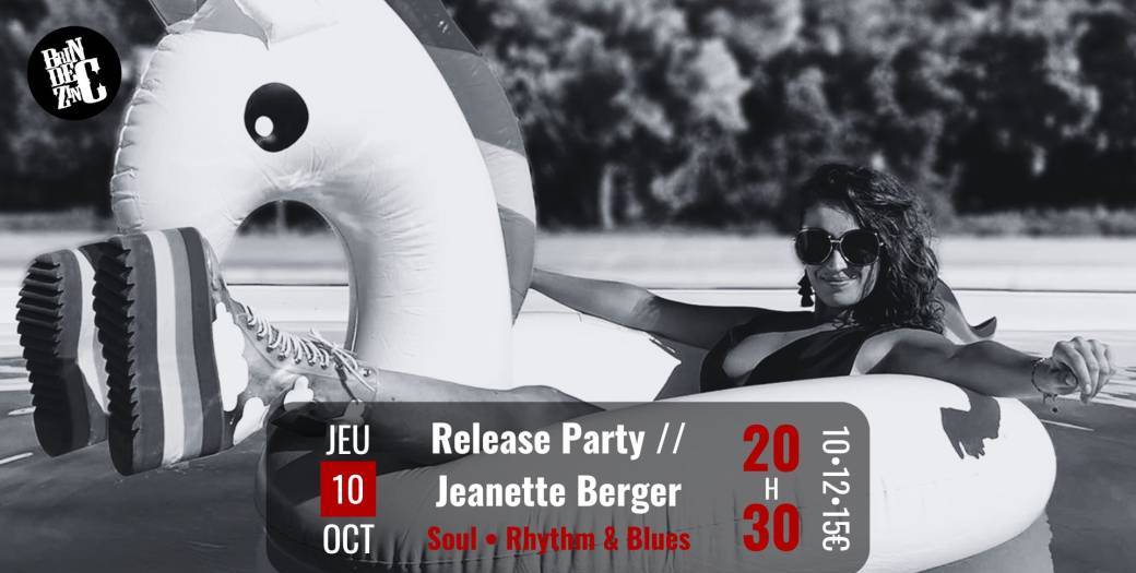 Release Party // Jeanette Berger (Soul • Rhythm & Blues)