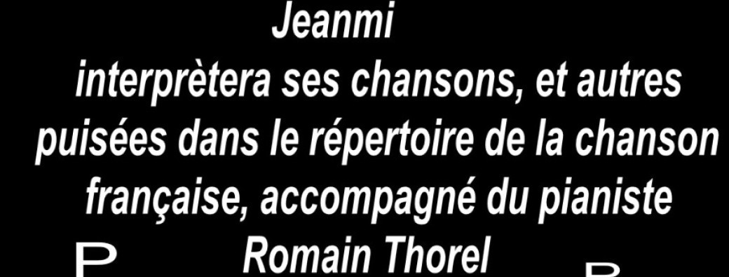 Jeanmi en concert événement