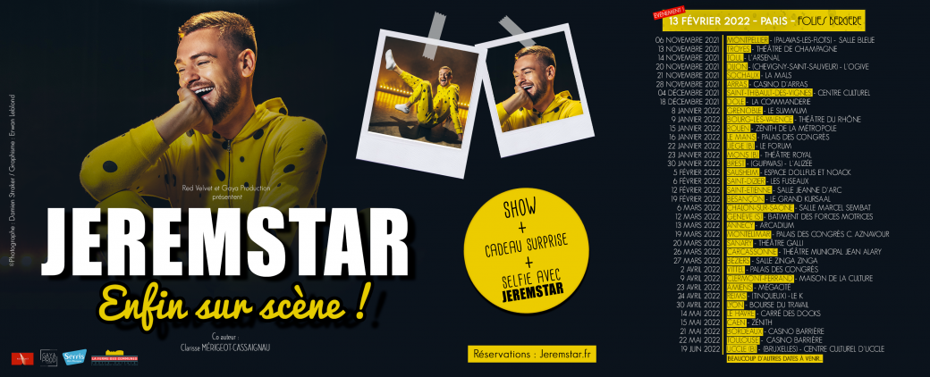 JEREMSTAR, ENFIN SUR SCENE ! (DIJON) JEREMSTAR, ENFIN SUR SCENE ! (DIJON)