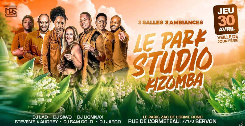 Jeudi 30 Avril (Veille Férié) - Pavillon de la Kizomba - Choisy-le-Roi (94) -  3 Salles