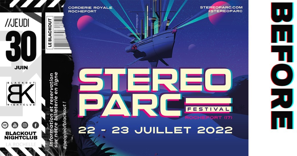 Jeudi 30 Juin - Before Stereoparc Festival 2022