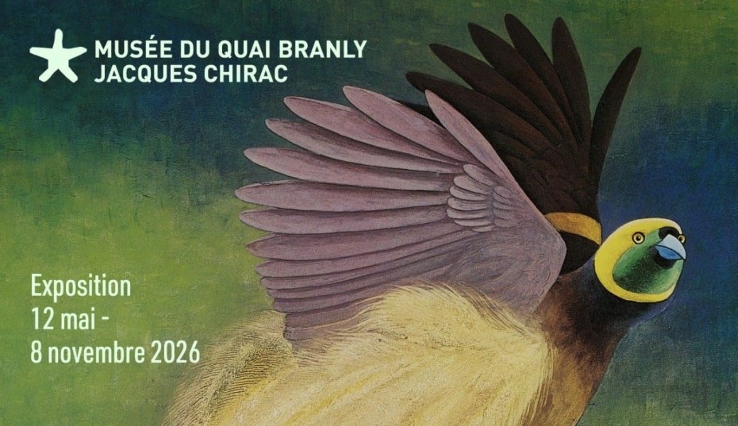Jeudi 5 nov  2026 - Exposition "Plumes du Paradis" au musée du Quai Branly 