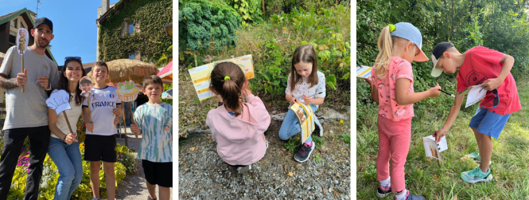 Jeux de piste au château
