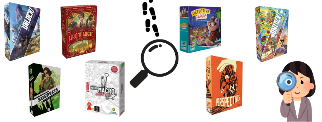 Jeux de société d'enquête