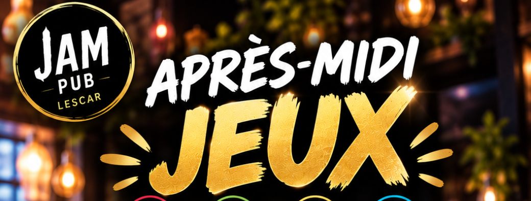  Jeux et apéro dînatoire à LESCAR 