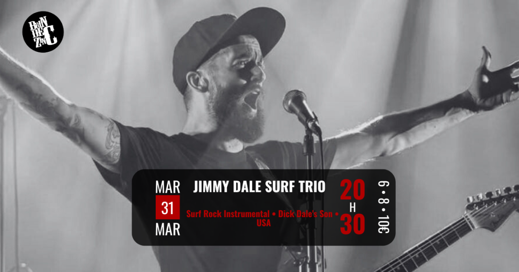 Jimmy Dale Surf Trio (Surf Rock Instrumental • Dick Dale's Son • USA)