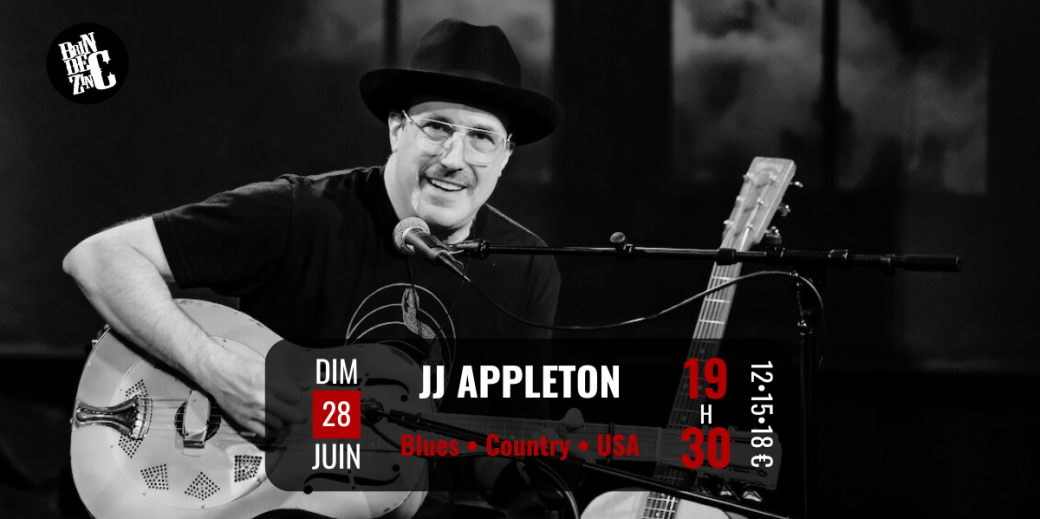 JJ Appleton  (Blues • Country • USA) 