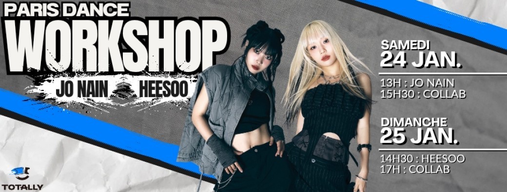 JO NAIN & HEESOO Paris Dance Workshop