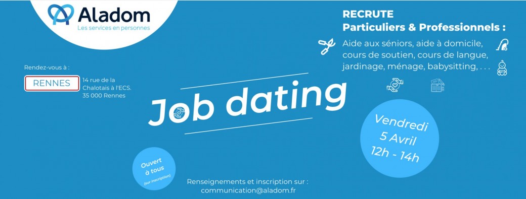 Job dating - Service à la personne - Rennes