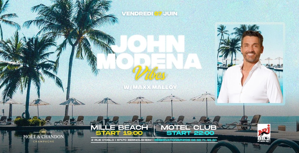 JOHN MODENA VIBES (Formule VIP)